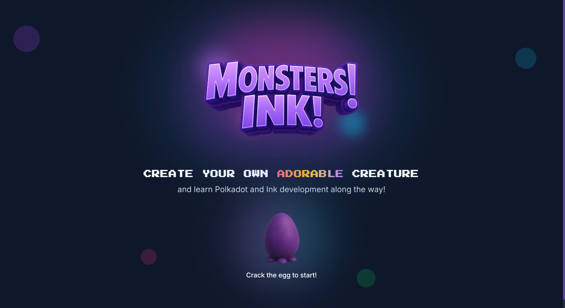 Polkadot Web0 Berlin - Monsters Ink!