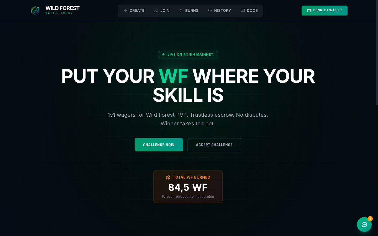 SkillProof (WF Wager Arena)